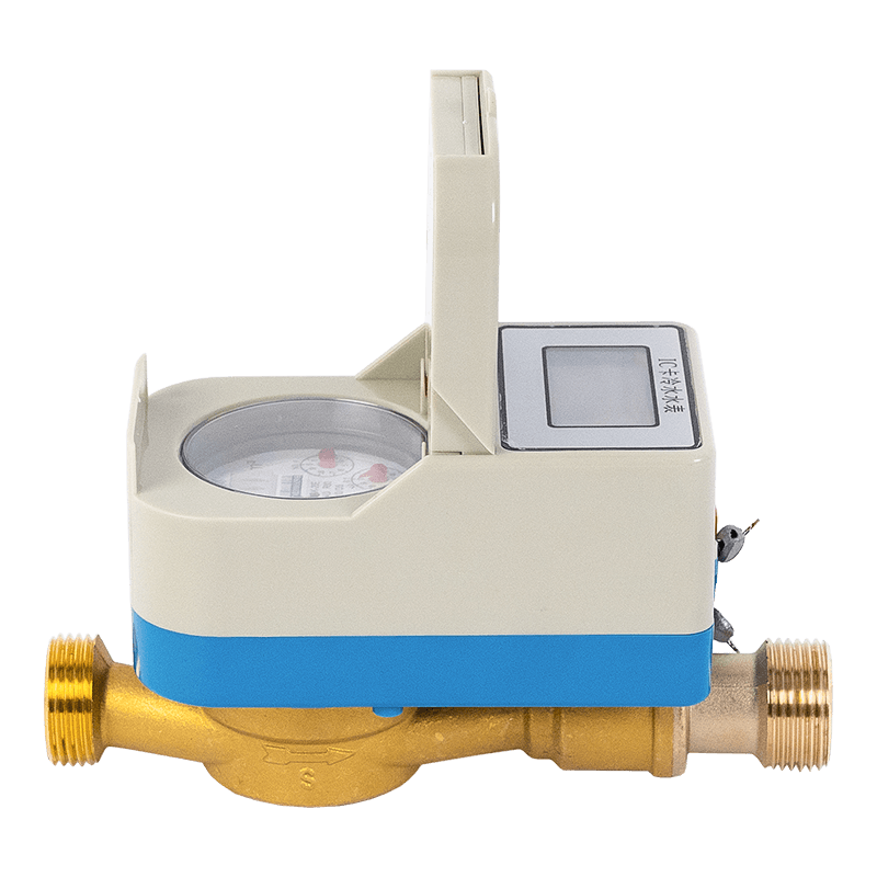 Medidor de agua de tarjeta IC prepago de un solo chorro Medidor de agua de tarjeta IC prepago de un solo chorro